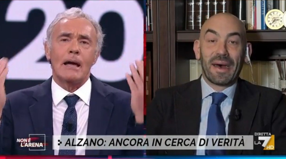 Non è l’Arena, Bassetti non vuole fare polemica sul covid e Giletti si arrabbia: “Mi è diventato politico” (Video)