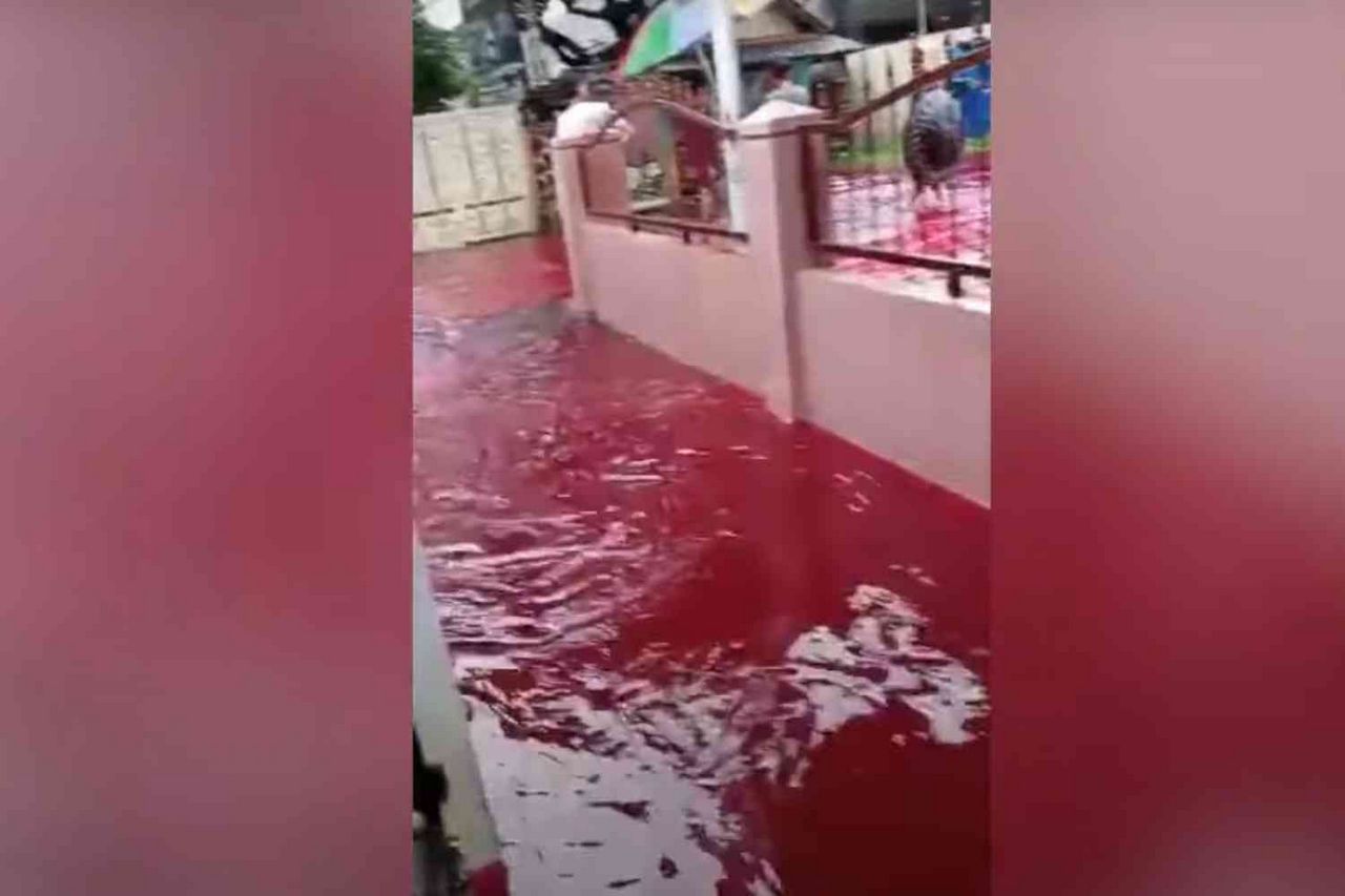Indonesia: le strade si tingono di rosso sangue, ecco perché (VIDEO)
