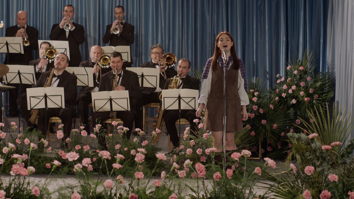 La bambina che non voleva cantare, una scena del film-tv di Raiuno