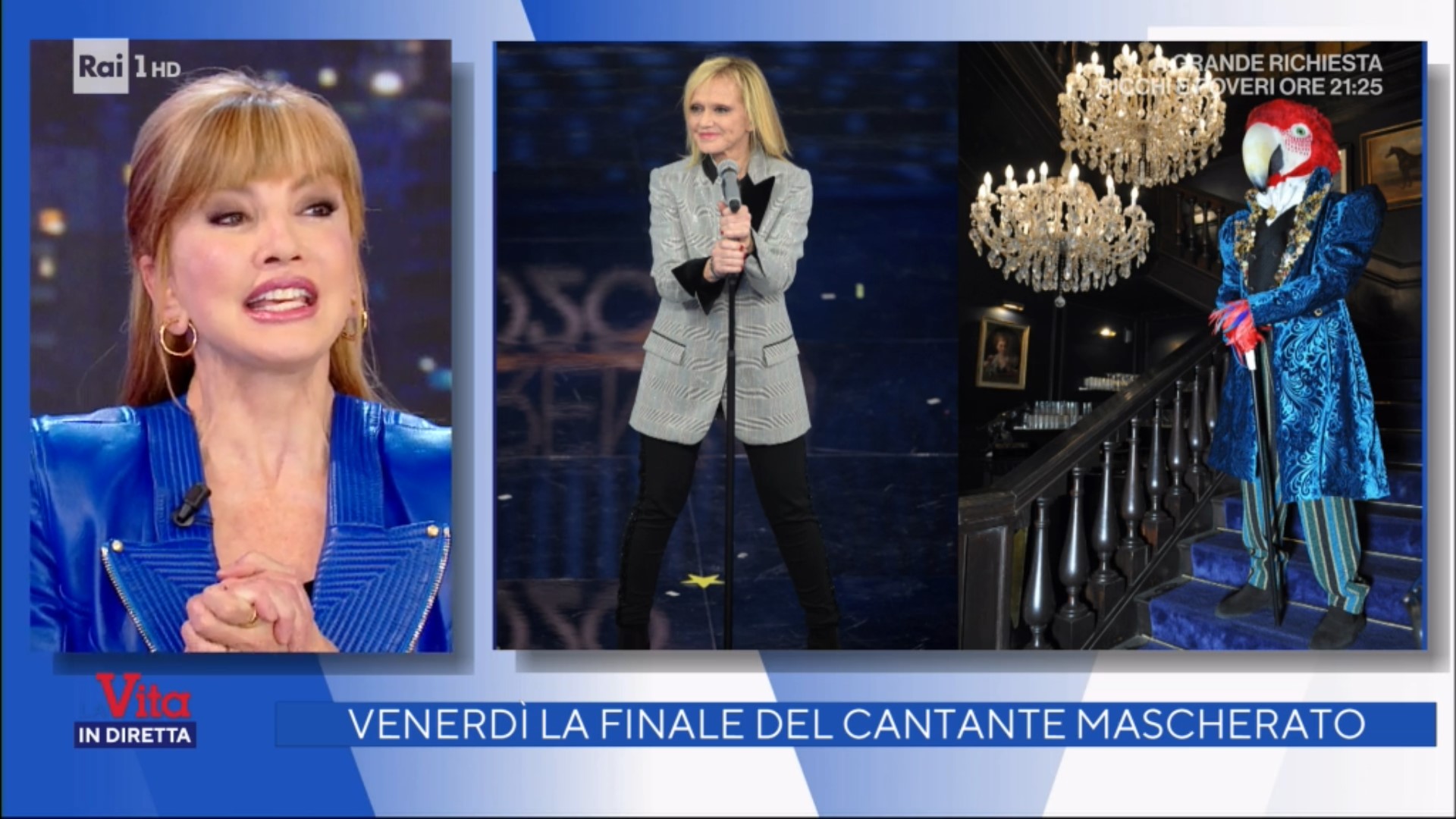 Il Cantante Mascherato, quattro duetti per la finale. Arrivano Anna Tatangelo, Rita Pavone, Cristina D’Avena e Red Canzian