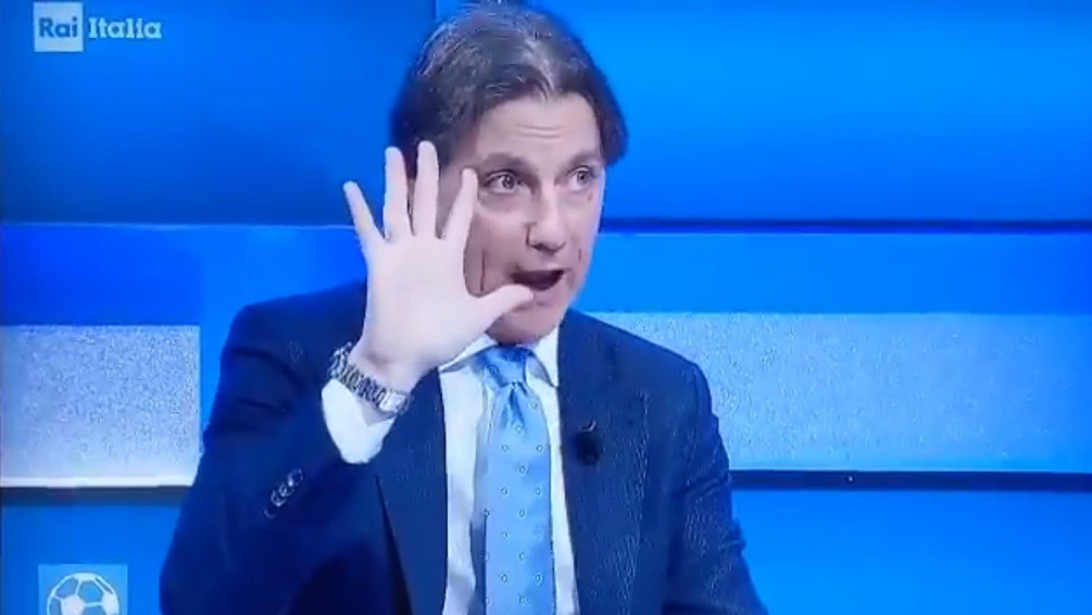 Gaffe dell’ex arbitro Pieri a Rai Sport: “L’Inter ha sbagliato le sostituzioni, potrebbe perdere a tavolino” (Video)
