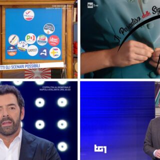 programmazione rai1 crisi politica