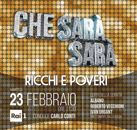 Ricchi e Poveri, Che sarà sarà: questa sera su Rai 1 la reunion