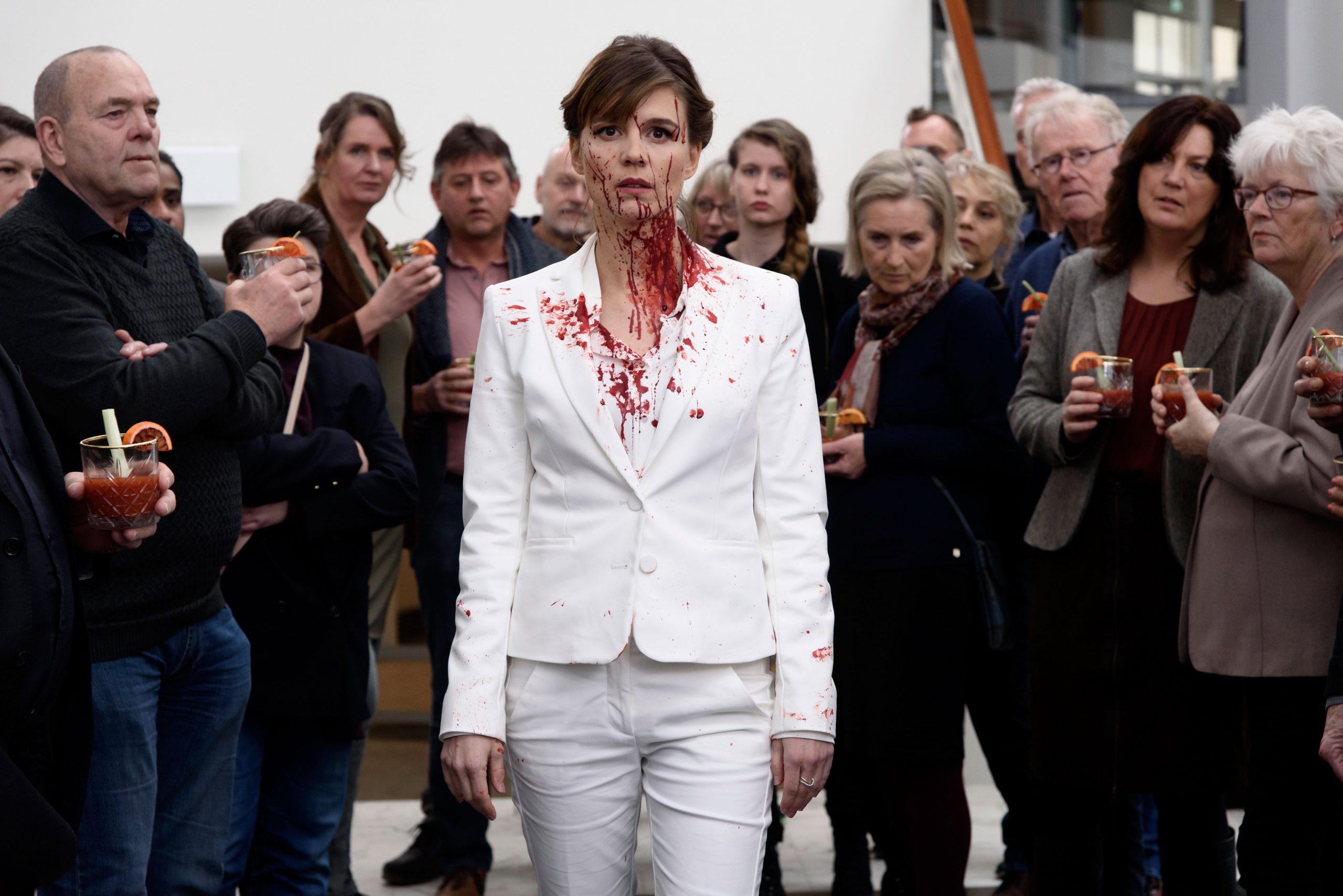 The Columnist: trailer inglese della commedia horror olandese con Katja Herbers