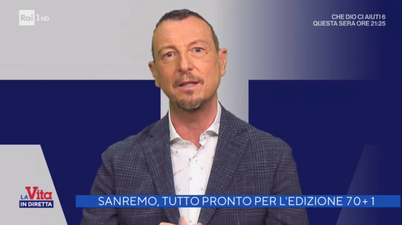 Sanremo 2021, Amadeus: “Io e Fiorello vogliamo fare questo festival per onorare la sua storia”