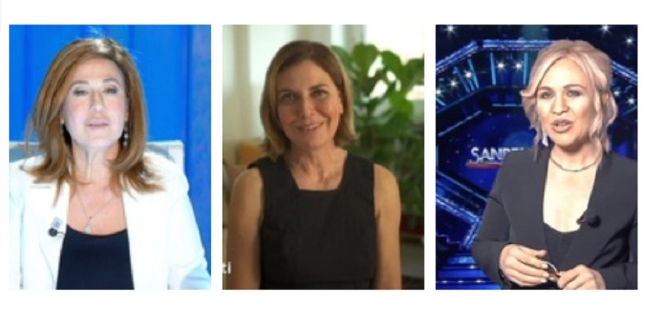 Barbara Palombelli in contemporanea su La7 e Rai3. Ma sono solo due (severe) parodie
