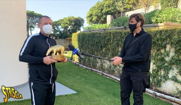 Tapiro d’oro ad Antonio Cassano: “La serie su Totti mi è piaciuta molto poco”