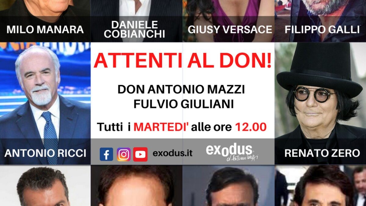 Attenti al Don!: Don Mazzi debutta sui social con un programma di interviste