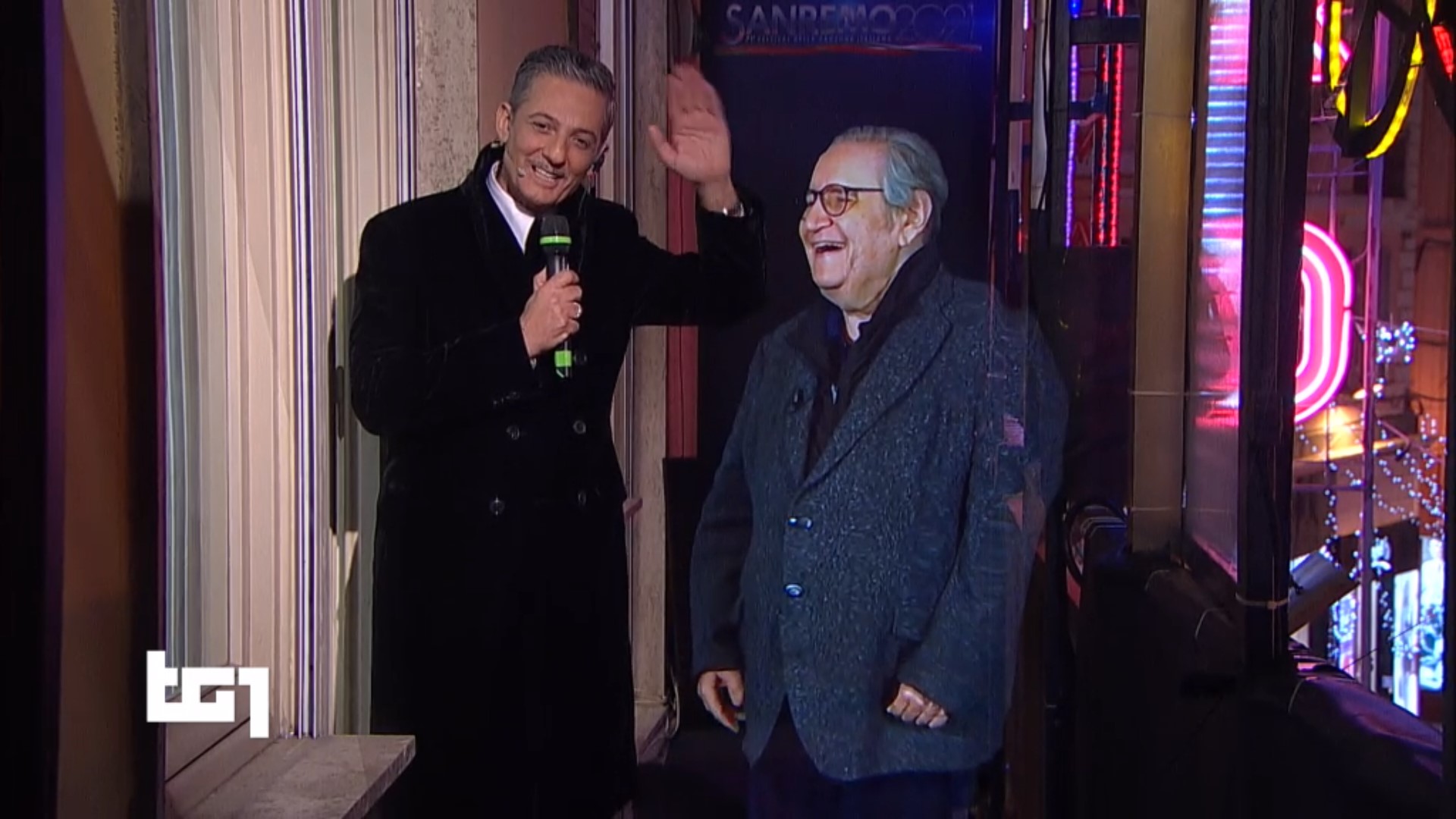 Sanremo 2021, Vincenzo Mollica torna sul balconcino dell’Ariston come ologramma