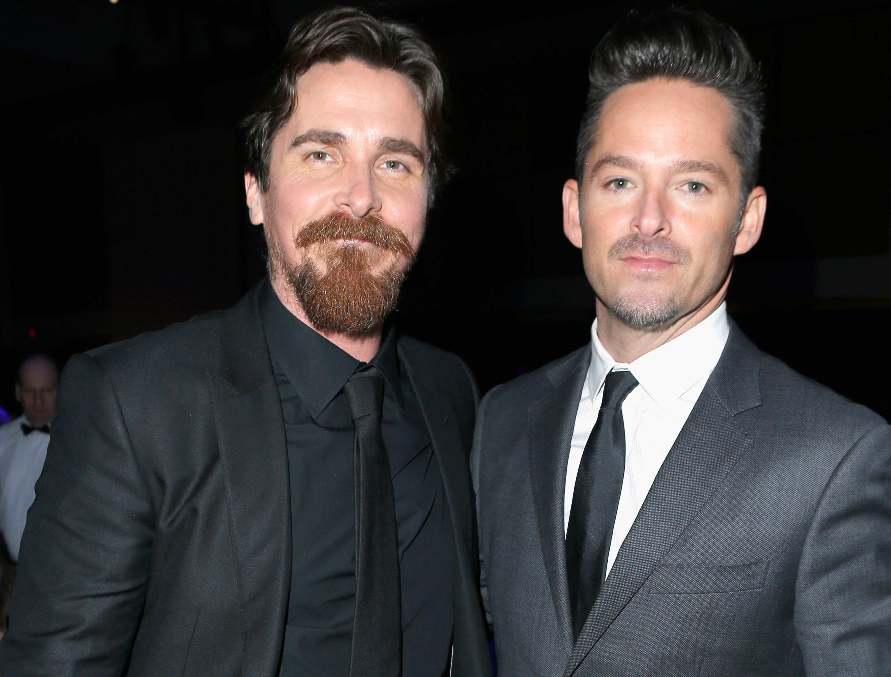 Christian Bale e il regista Scott Cooper per il crime-thriller “The Pale Blue Eye”