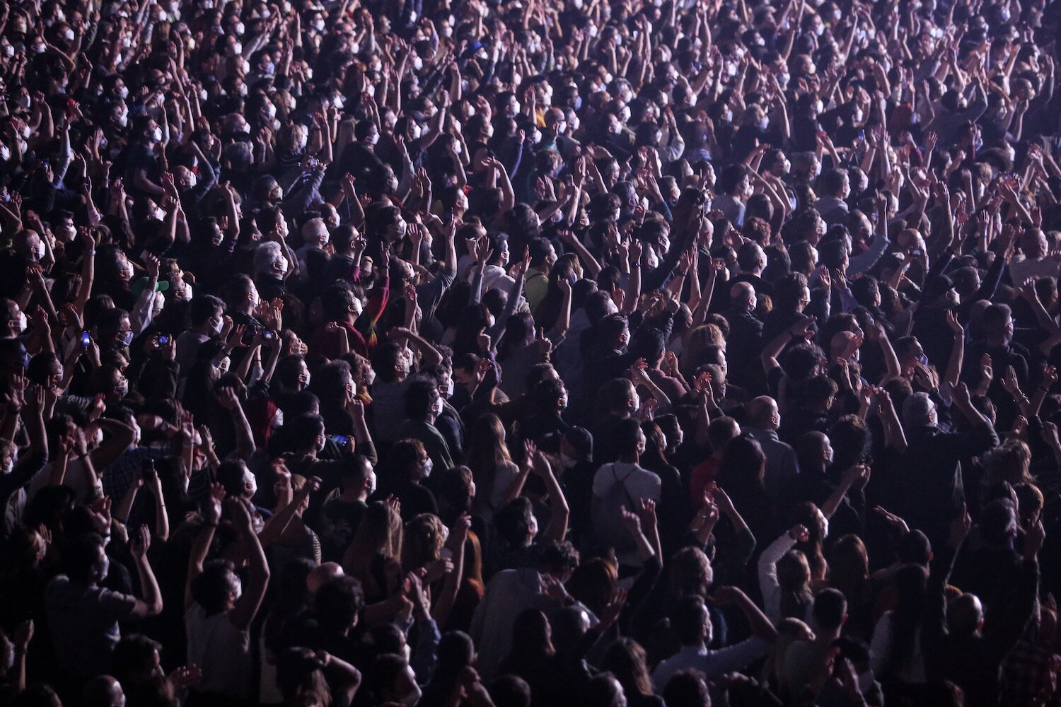 Tamponi per tutti i partecipanti al concerto-esperimento con 5mila spettatori a Barcellona