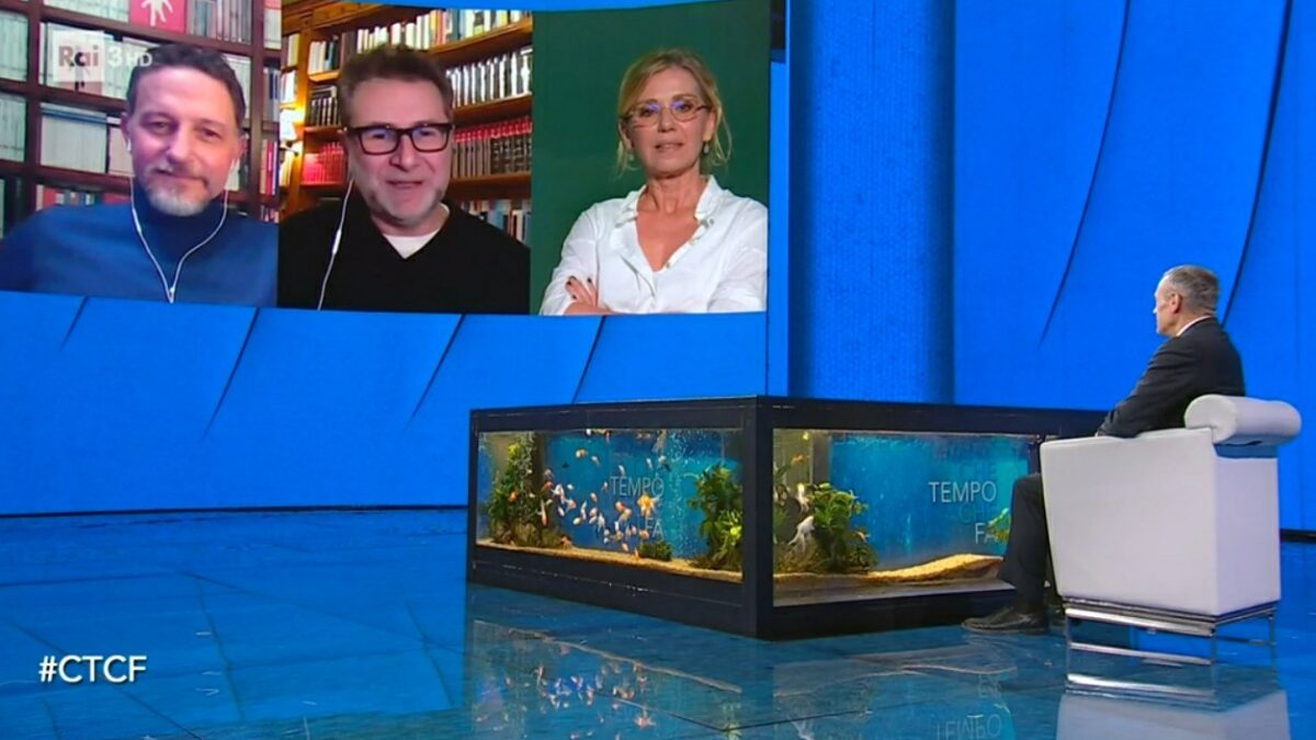 Che Tempo Che Fa, puntata storica: Fazio in collegamento da casa, interviste in studio