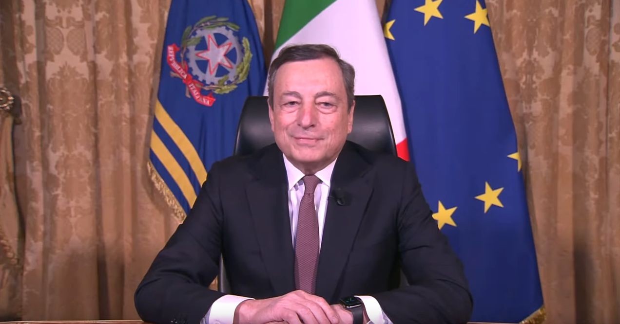 Draghi: “Vogliamo fermare l’allargamento del divario tra Nord e Sud” (VIDEO)