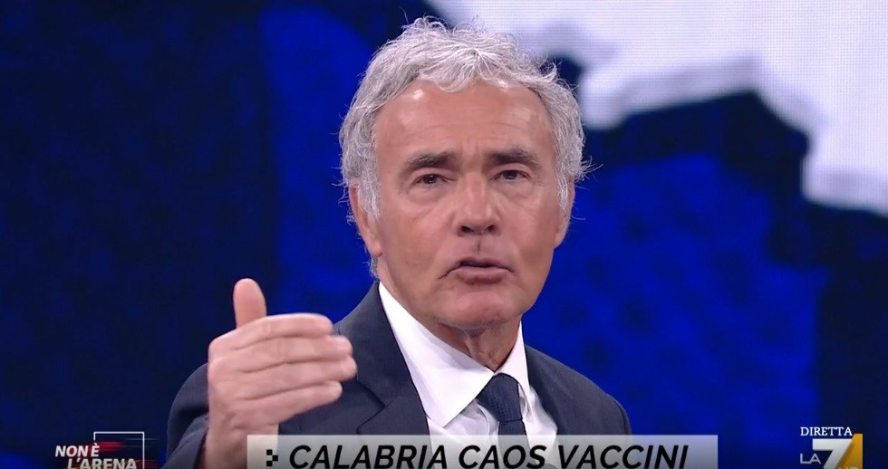 Non è l’Arena, Giletti attacca Speranza: “Lo invito, ma va da Fazio e Venier”