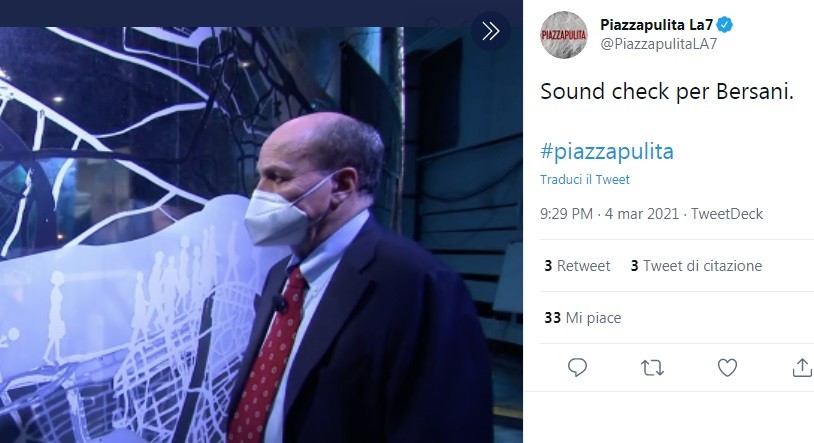 Piazzapulita scherza su Sanremo sui social. E vince la sfida dell’ironia