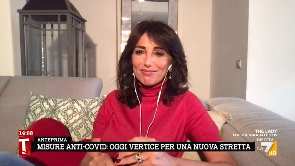 Tagadà, Tiziana Panella ancora in quarantena: “Come nel gioco dell’oca, torno alla casella di partenza”