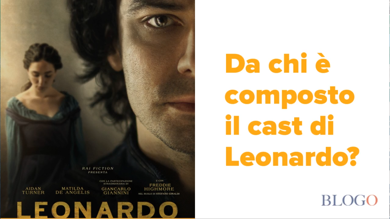 Il cast di Leonardo, la serie tv di Raiuno