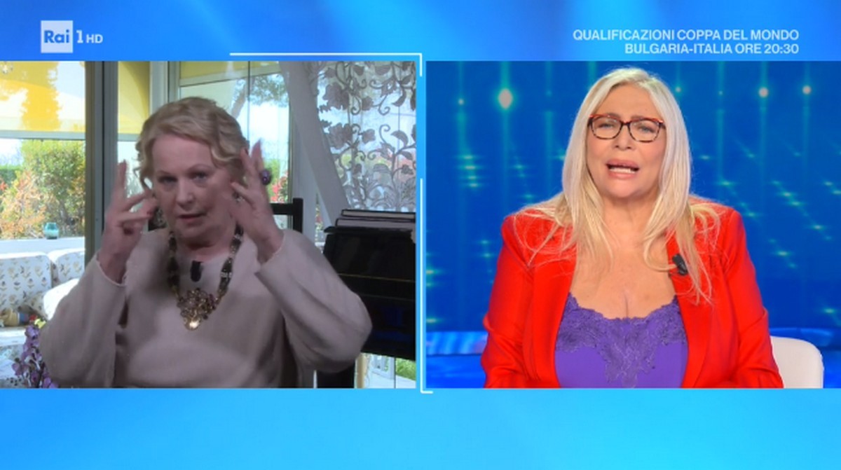 Domenica In, Katia Ricciarelli: “Non mi vaccinano, mi sento abbandonata e ho paura”. Venier: “Chiamatemi Zaia”