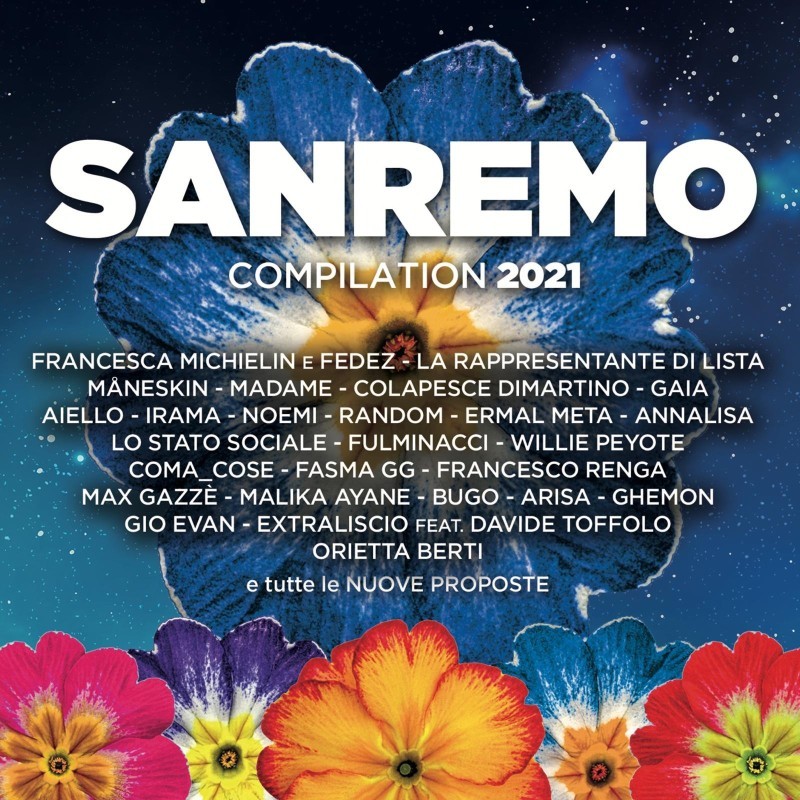 Sanremo 2021, è uscita la compilation ufficiale (tracklist)