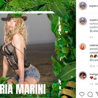 Valeria Marini a Supervivientes