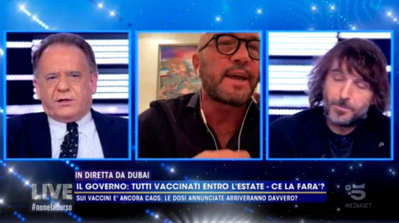 Live non è la d’Urso, brusca lite tra Alessandro Cecchi Paone e Walter Zenga (video)