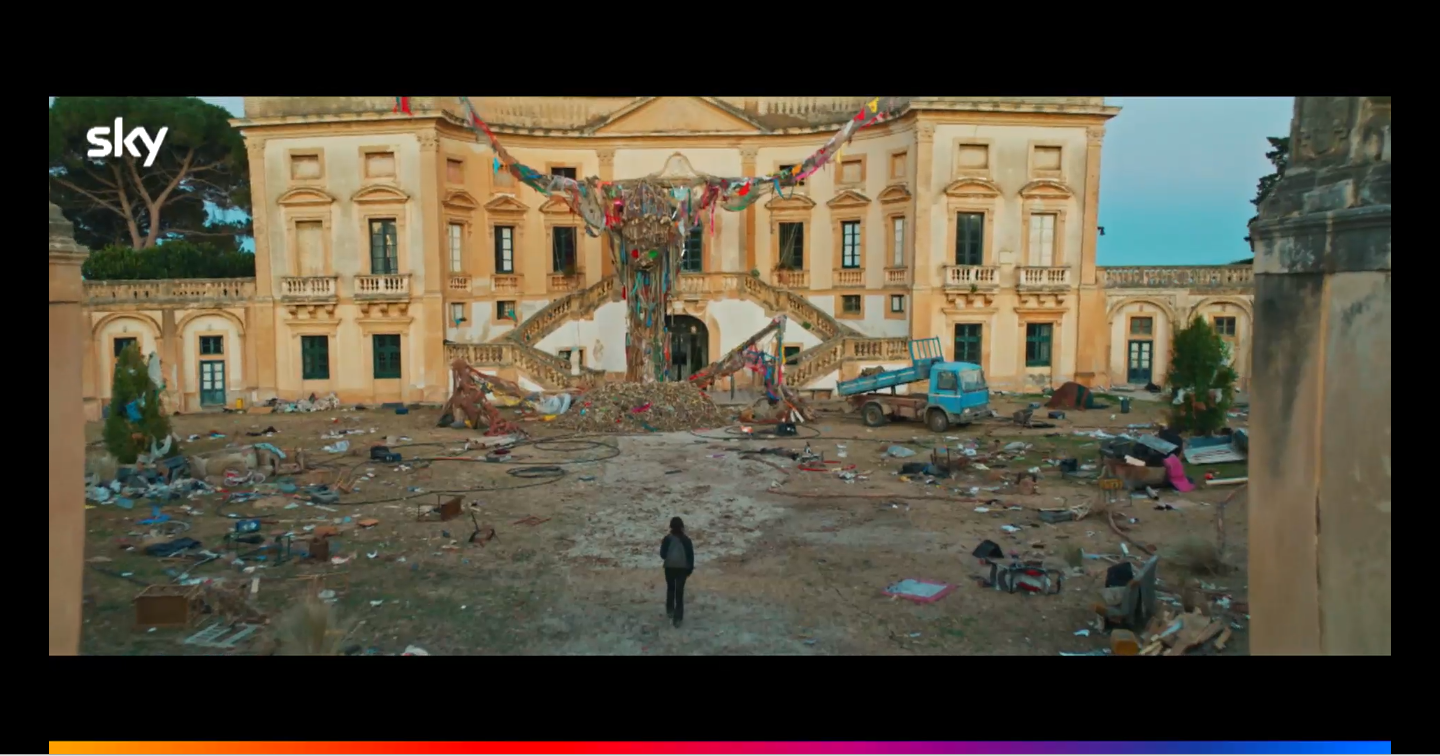 Anna su Sky: la villa dei Blu