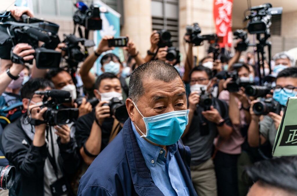Hong Kong: l’editore e attivista Jimmy Lai è stato condannato a un anno di carcere