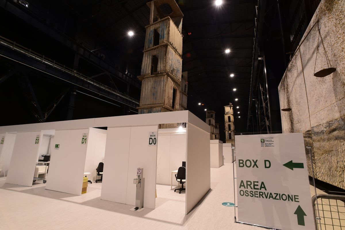 Milano, hub Pirelli Hangar Bicocca: a maggio 4mila vaccinazioni al giorno