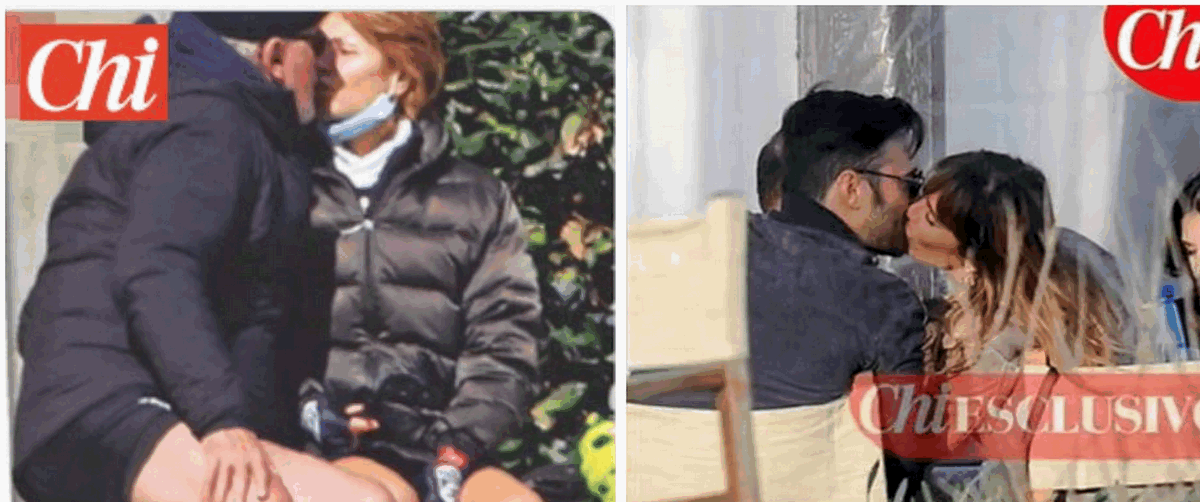 Lilli Gruber fotografata con la mascherina abbassata. A dicembre rimproverò la Boschi per lo stesso motivo