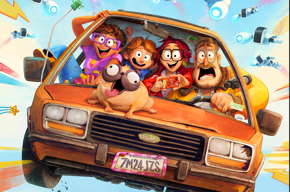 I Mitchell contro le macchine: trailer italiano del film d’animazione in arrivo su Netflix
