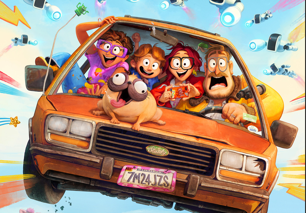 I Mitchell contro le macchine: trailer italiano del film d’animazione in arrivo su Netflix