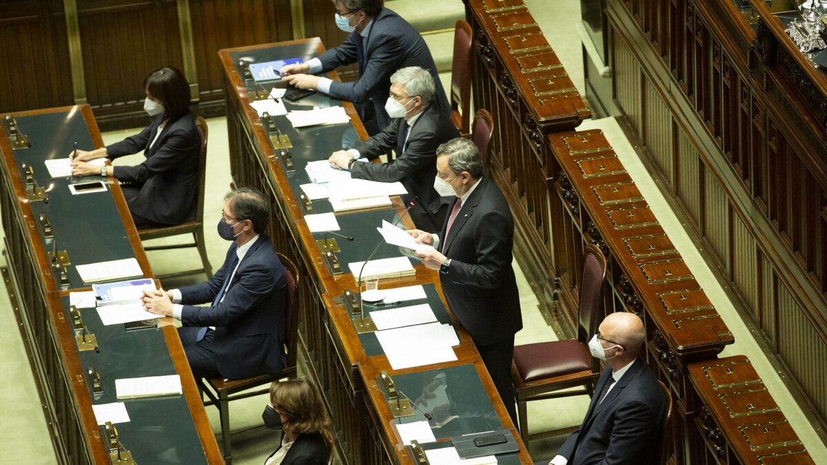 La Camera dice sì al Piano nazionale di ripresa con 442 voti. Oggi Draghi in Senato