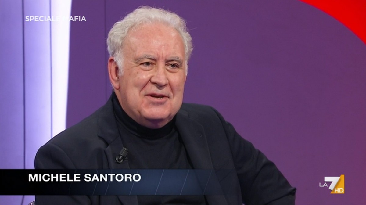 Michele Santoro, duello con Massimo Giletti a Non è l’Arena su La7 domenica prossima