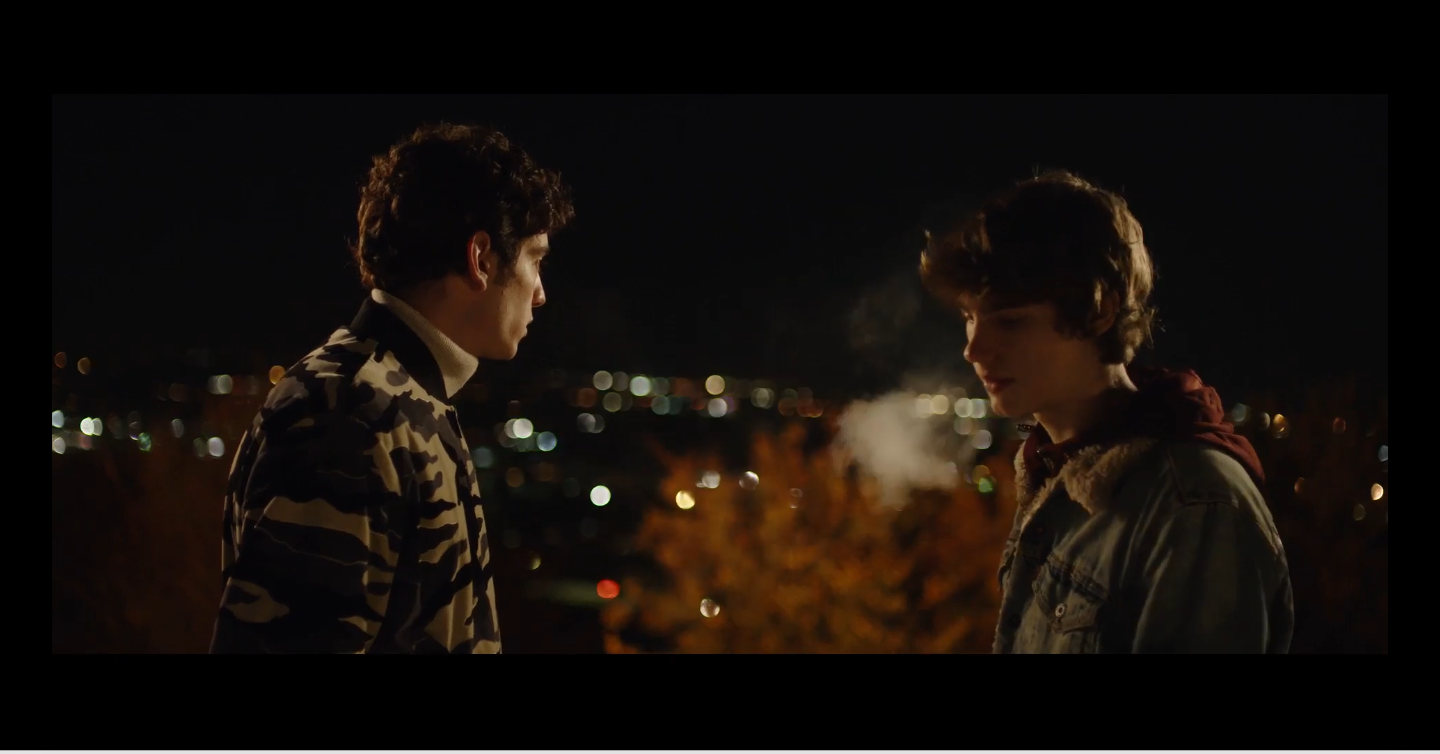 Nudes su RaiPlay: una scena con Nicolas Maupas/Vittorio