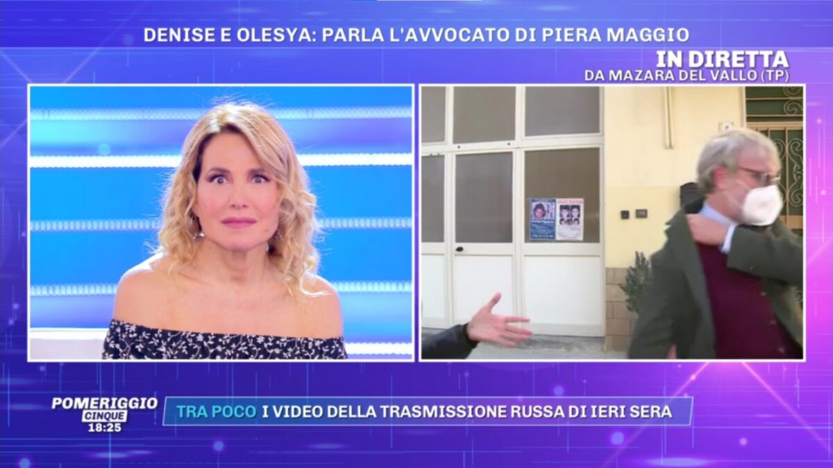 Pomeriggio Cinque, l’avvocato Frazzitta abbandona il collegamento: “Ho fatto male a venire”