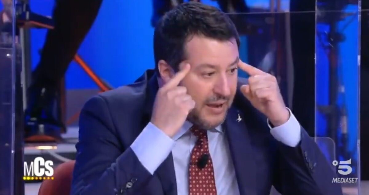 Maurizio Costanzo Show registrato. E le dichiarazioni di Salvini sono già scadute