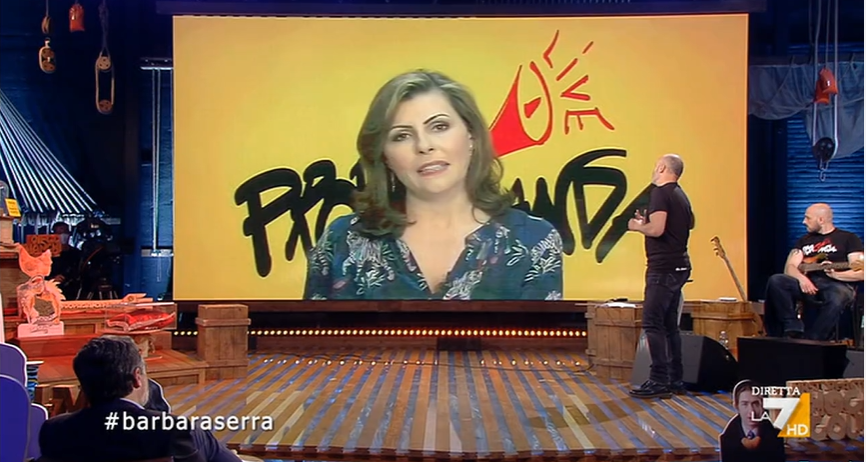 Propaganda Live, lo ‘spieghino’ di Barbara Serra riporta in asse in discorso sulla rappresentazione di genere