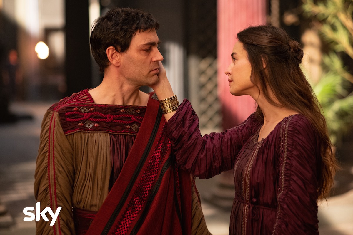 Le foto di Domina, la nuova serie tv di Sky su Livia Drusilla