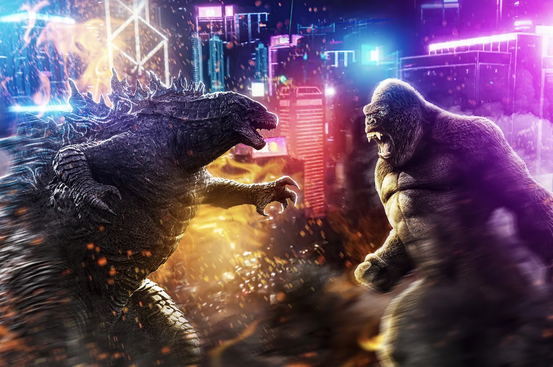 Godzilla vs Kong: due video mostrano il “making of” degli effetti speciali del film