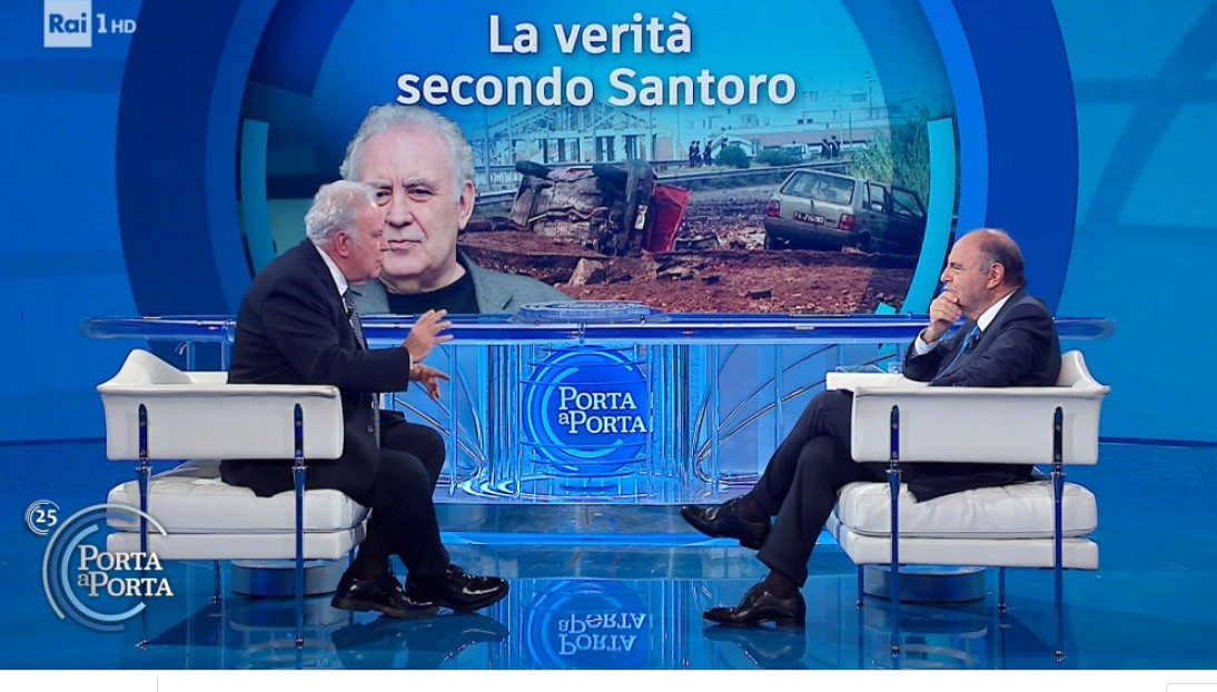Vespa e Santoro, c’eravamo tanto odiati. A Porta a porta sorrisi ed elogi: “Chi l’avrebbe mai detto”