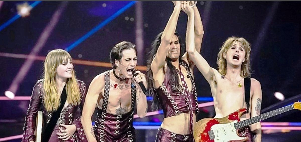 Eurovision Song Contest, i Maneskin vincono anche sul web