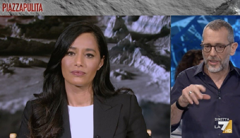 Piazzapulita, Rula Jebreal: “Ho lanciato un segnale. A Propaganda Live avevo chiesto correzione di rotta”