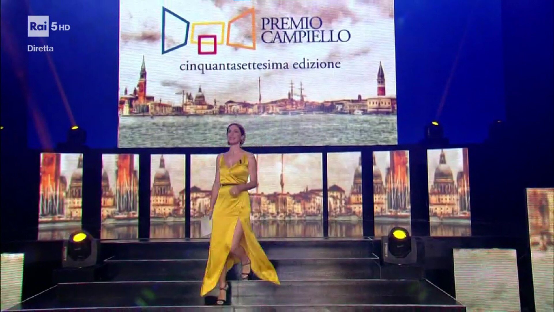 Il Premio Campiello torna in diretta su Rai 5: Andrea Delogu condurrà la finale
