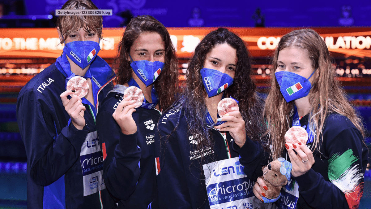 Europei di nuoto: Italia sul podio