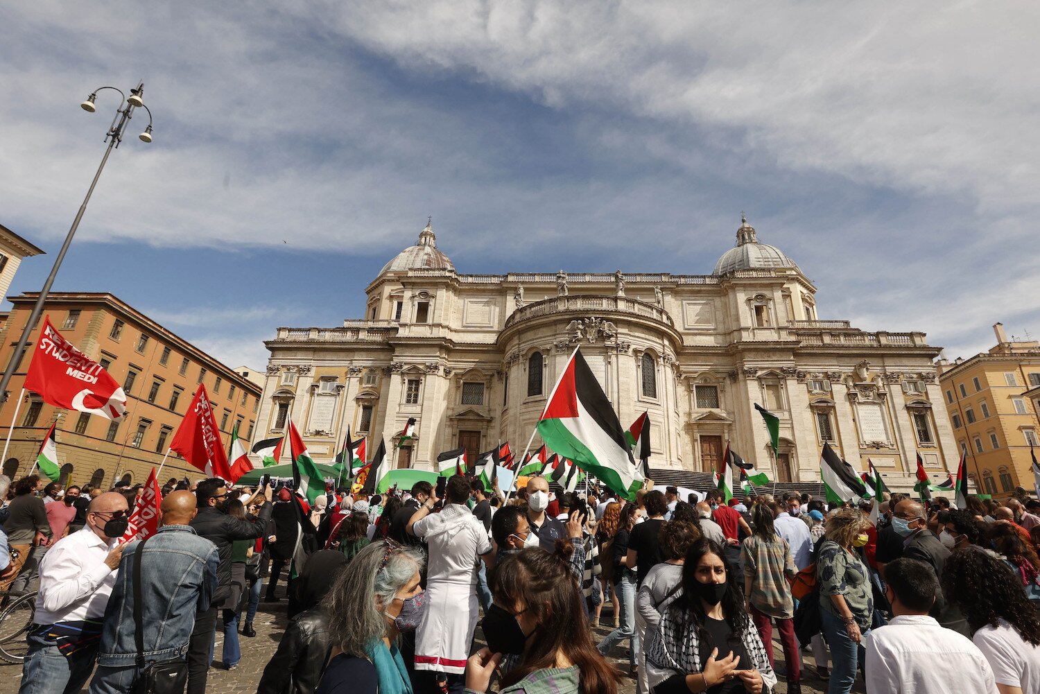 Sit-in in tutta Italia in solidarietà al popolo palestinese