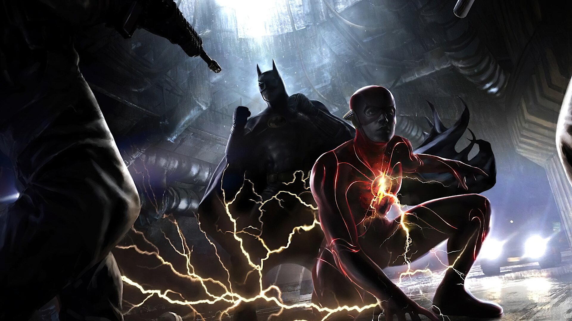 The Flash: prime foto dal set rivelano Villa Wayne di Michael Keaton