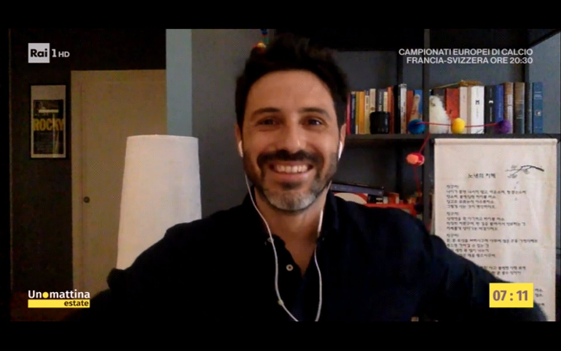 UnoMattina Estate 2021, per Giammarco Sicuro un debutto da telespettatore