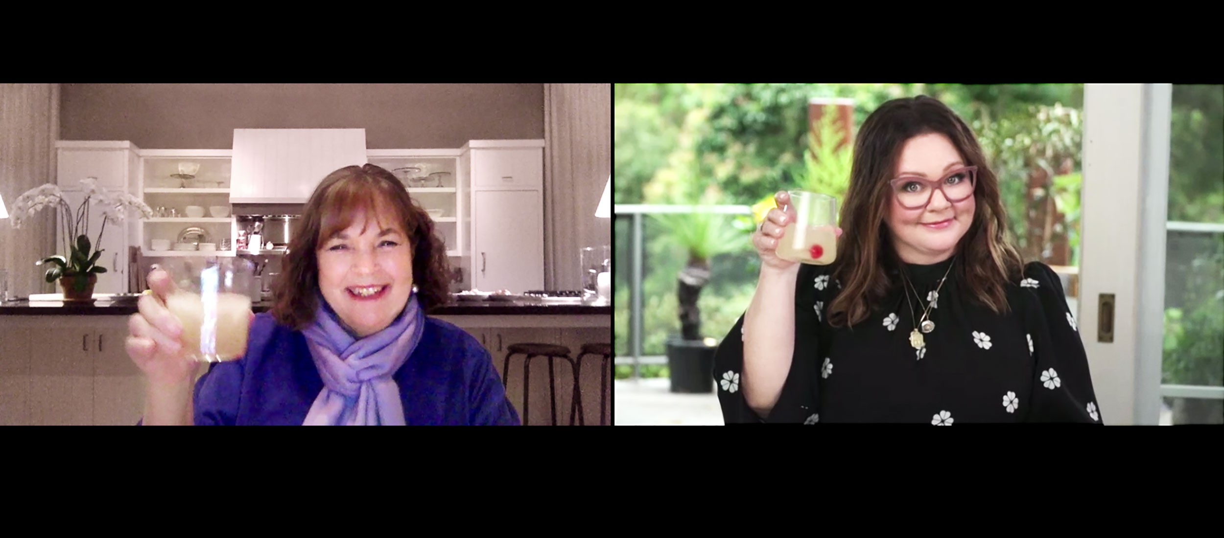 Cocktail virtuali con Ina Garten e Melissa McCarthy: di che cosa si tratta?