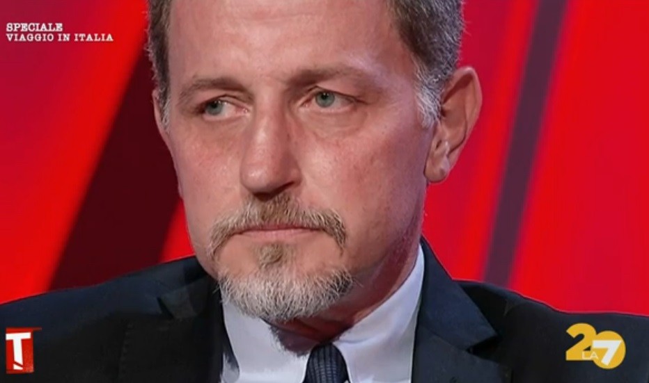 Tagadà, Amendola rilegge il suo editoriale scritto dalla terapia intensiva e Giannini si commuove