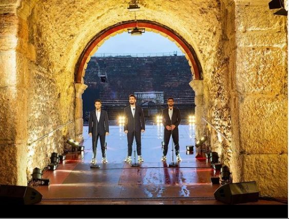 2 giugno 2021, Il Volo canta l’inno d’Italia su Rai 1 alle 20.35